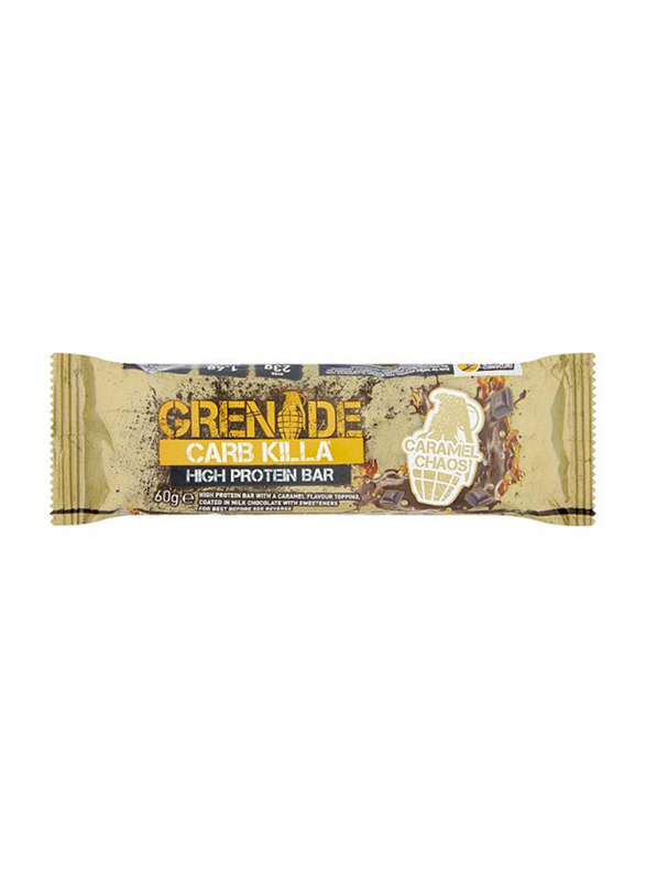 

Grenade Carb Killa Caramel Chaos High Protein Bar, 60g