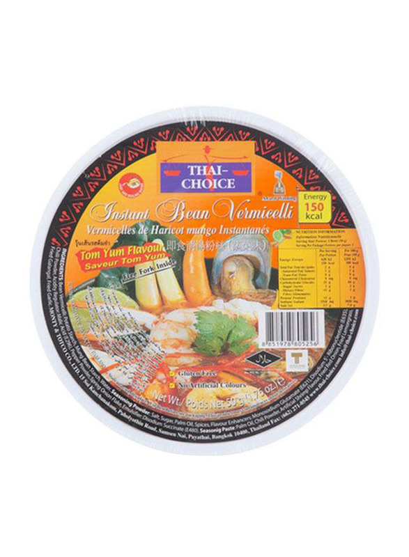 

Thai Choice Instant Bean Tom Yum Vermicelli, 50g