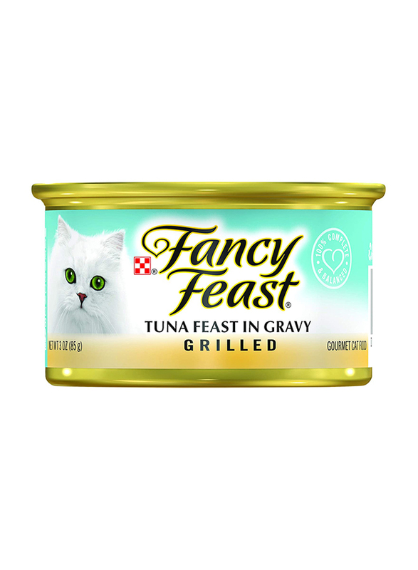 

Fancy Feast Grilled Tuna Wet Cat Food, 85 grams