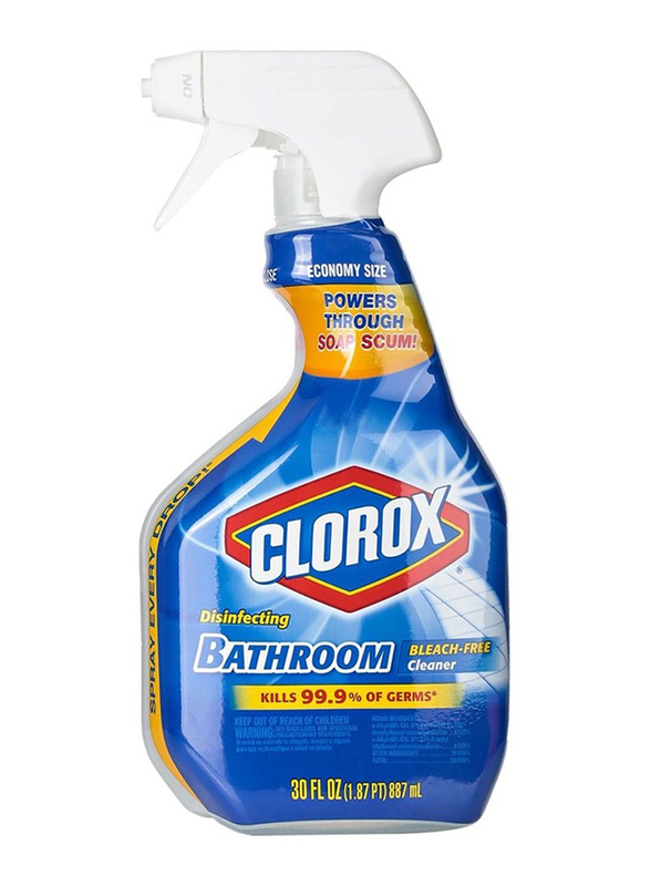 

Clorox Disinfecting Bleach Free Bathroom Cleaner, 887ml