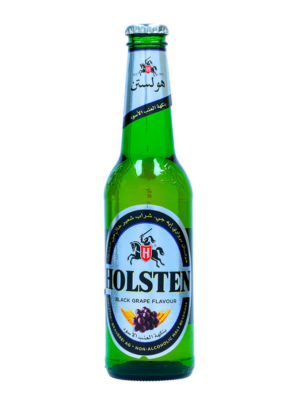 

Holsten Black Grape Flavor Carbonated Soft Drink Bottle, 330ml