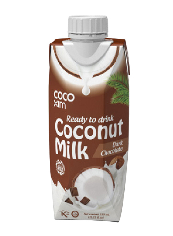 

Coco Xim Ready to Drink Coconut Milk Dark Chocolate, 330ml
