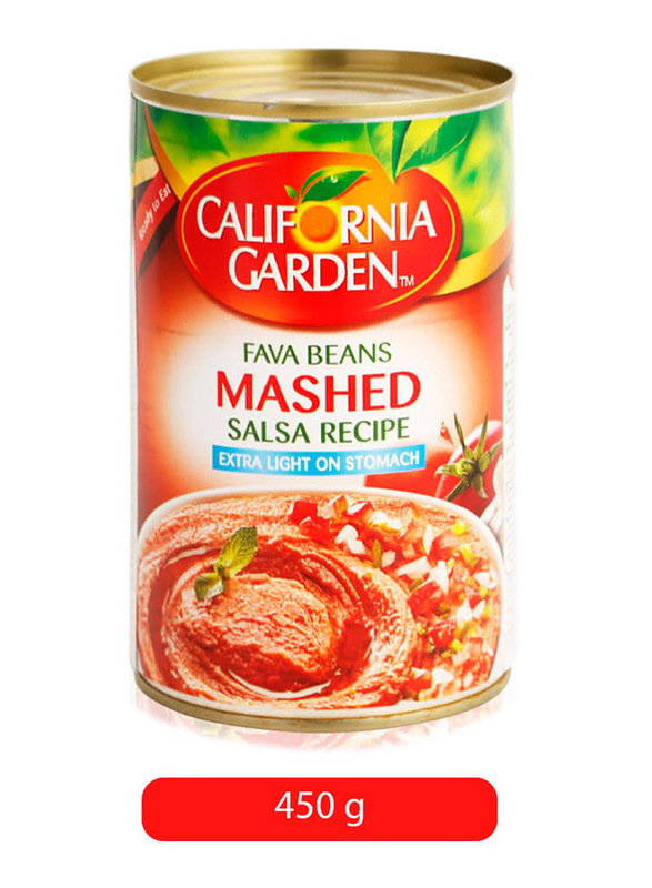 

California Garden Fava Beans Mashed Salsa Recipe, 450g