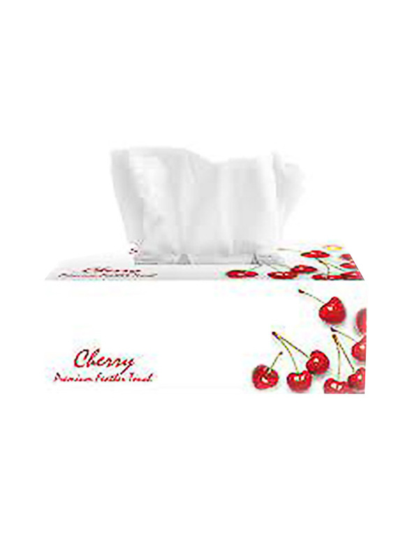 

Cherry Natural Facial Tissue, 1 Box