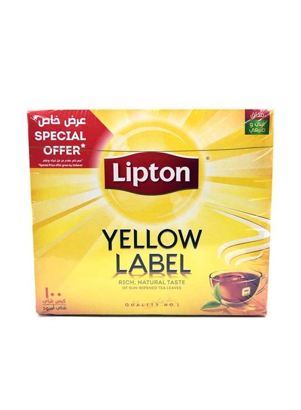 

Lipton Yellow Label Tea, 100 Tea Bags