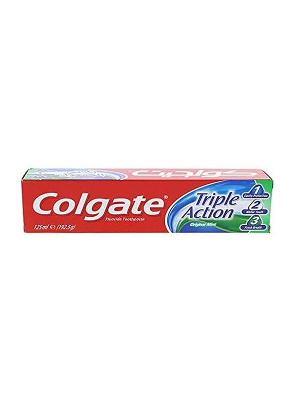 

Colgate triple Action Original mint Toothpaste, 125ml