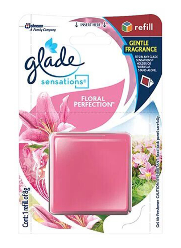 

Glade 8g Glass Scents Refill Floral, Pink