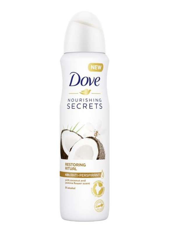 

Dove Nourishing Secrets with Coconut and Jasmine Flower Deodorant Spray for Women, 150ml