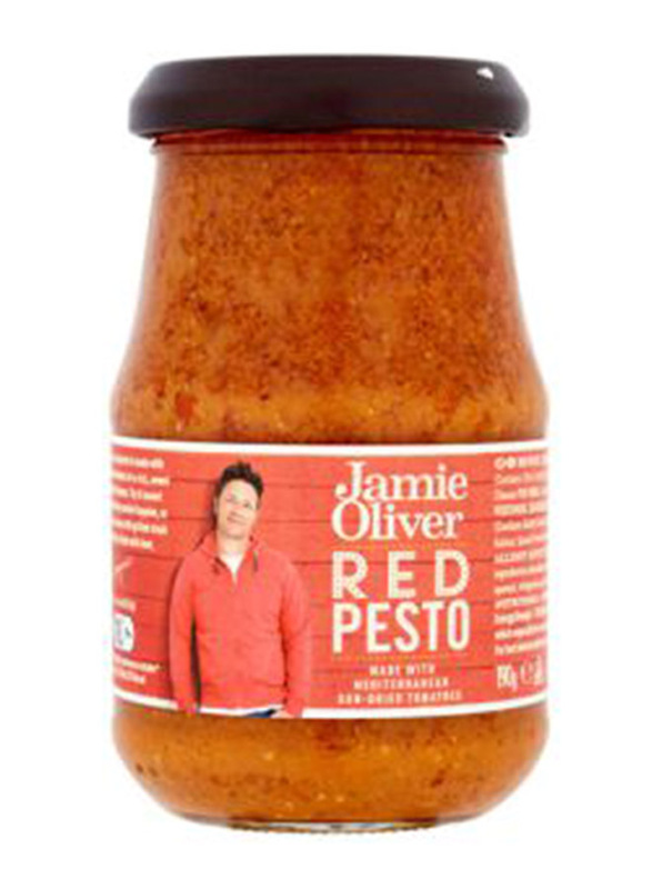 

Jamie Oliver Red Pepper & Ricotta Pesto Sauce, 190g