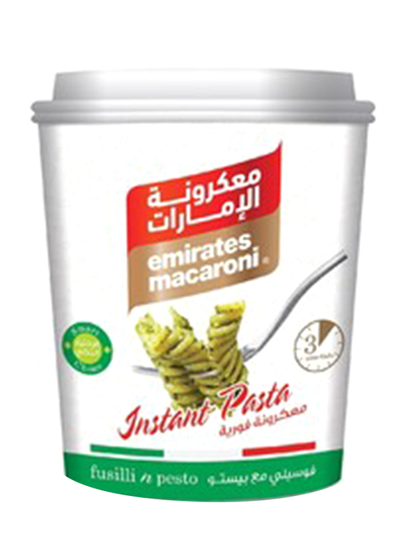 

Emirates Macaroni Fusilli and Pesto Instant Pasta, 70g