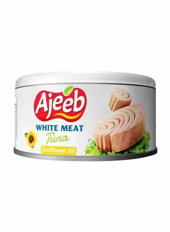 

Ajeeb White Meat Tuna in Sunflower Oil, 170g