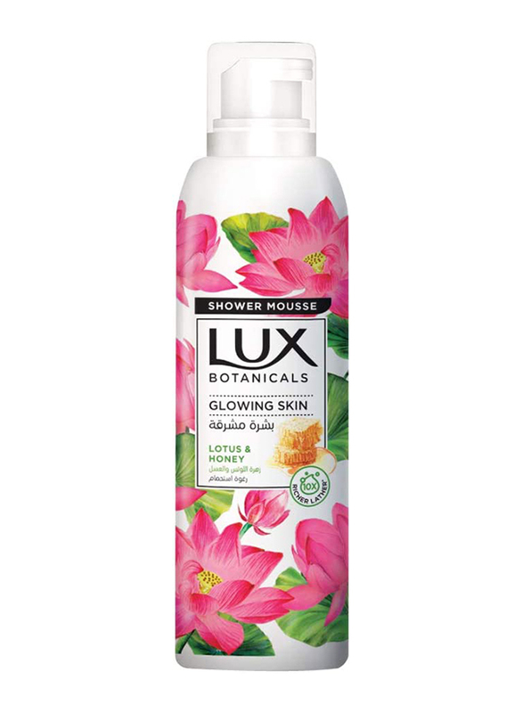 

Lux Botanicals Glow Skin Lotus & Honey Shower Mousse, White, 200ml