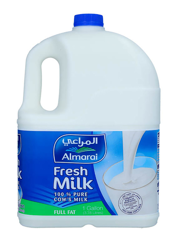 Al Marai Full Fat Fresh Milk, 3.78 Liters