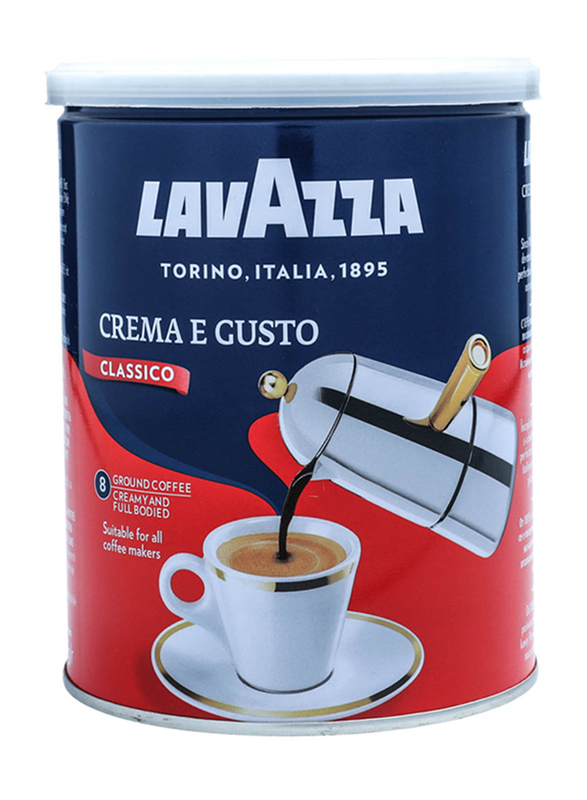 

Lavazza Crema E Gusto Ground Coffee Tin, 250g