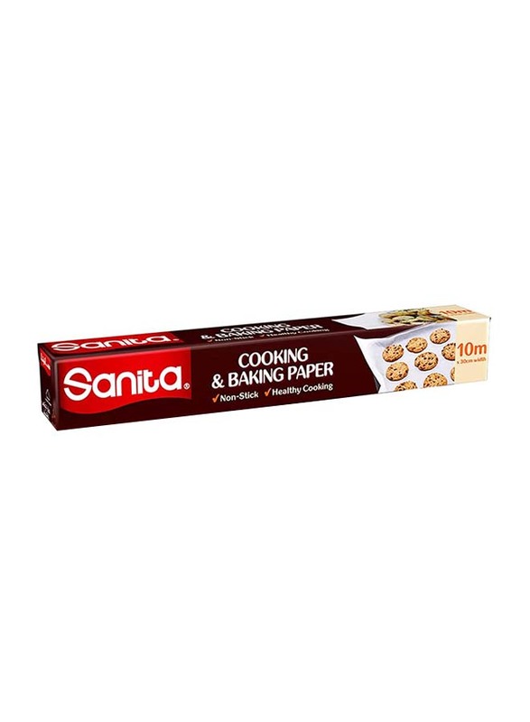 

Sanita Cooking & Baking Paper, 10m x 30cm, 1 Roll