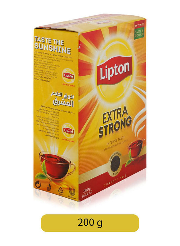 

Lipton Extra Strong Black Tea, 200g