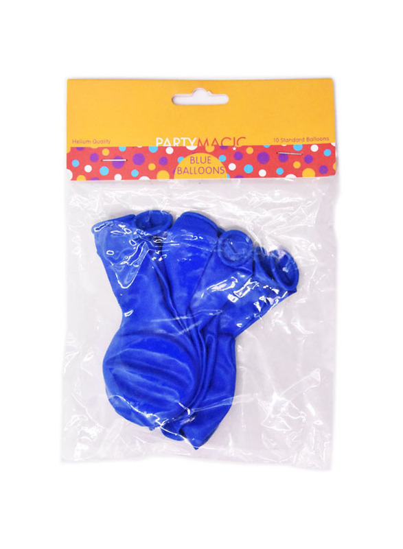 

Party Magic Blue Color Balloon, 15 Pieces