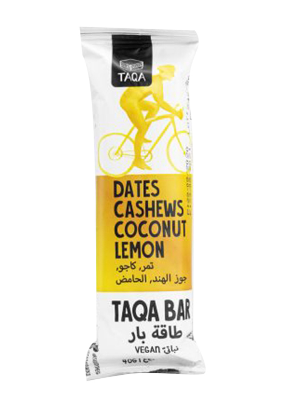 

Taqa Dates Cashew Coconut Lemon Bar, 40g