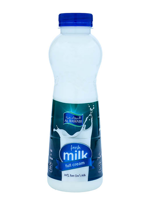 Al Rawabi Full Cream Fresh Milk, 500ml