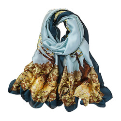 Women's Fashion Silky Scarf Lightweight Shawls