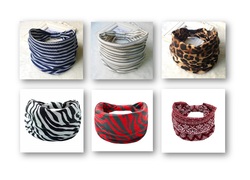 6-Piece Headbands Multicolour 15x25cm