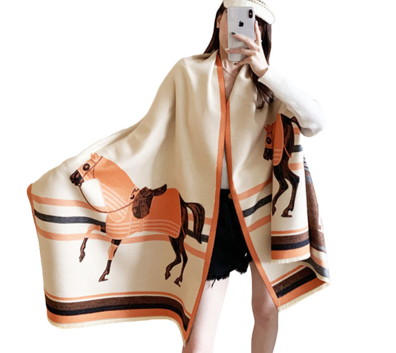 

Generic Women's Fashion Shawl Multicolour