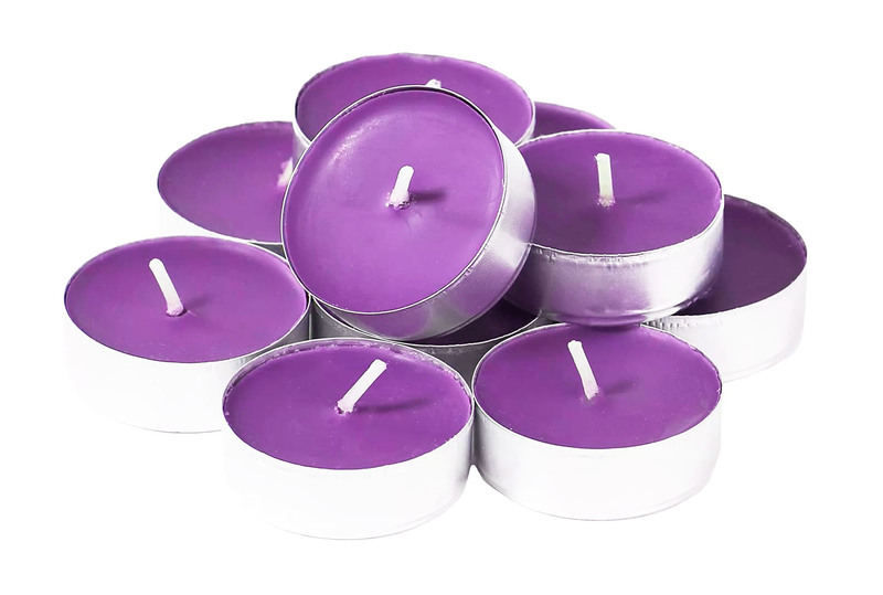 

Generic 40 Pieces Set Scented Tea Light Candles, Lavender Scent
