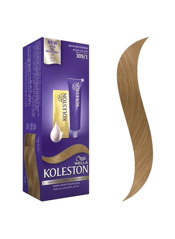 

Wella Koleston Maxi Single Hair Colour, 309/1 Special Light Ash Blonde