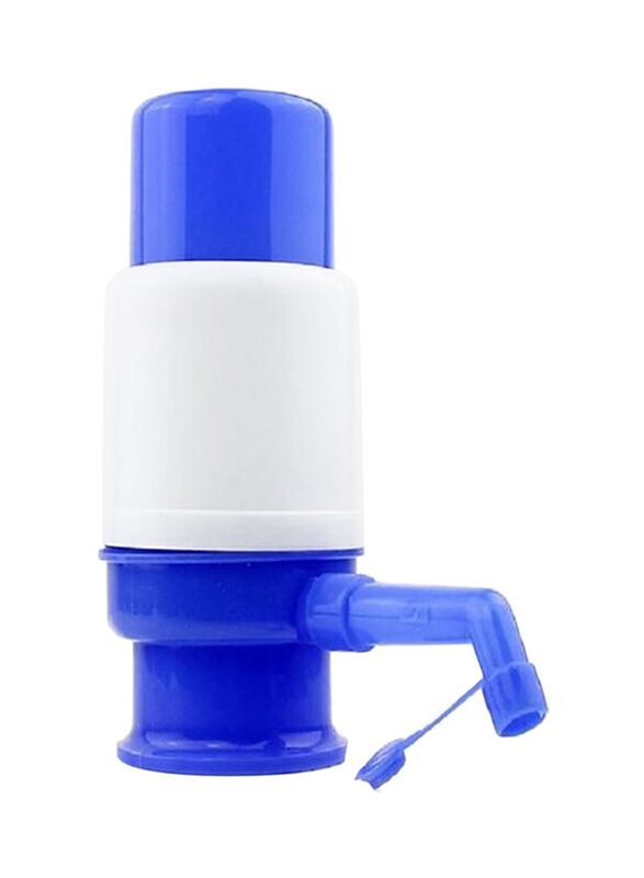 

Plastic Hand Press Water Pump, Blue/White