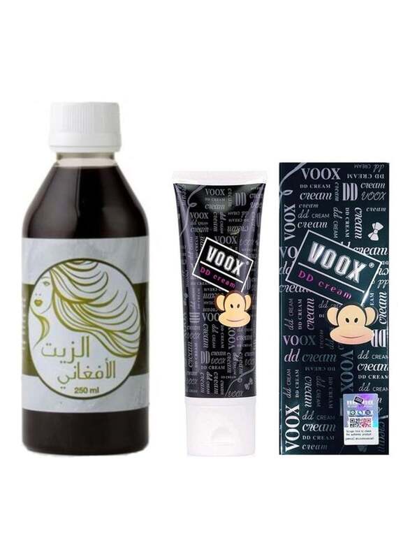 

Afghani Oil Saudi Arabia with DD Cream Whitening Body Lotion, 2 Pieces