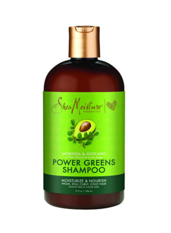 

Shea Moisture Moringa & Avocado Power Green Shampoo for All Type Hair, 384ml