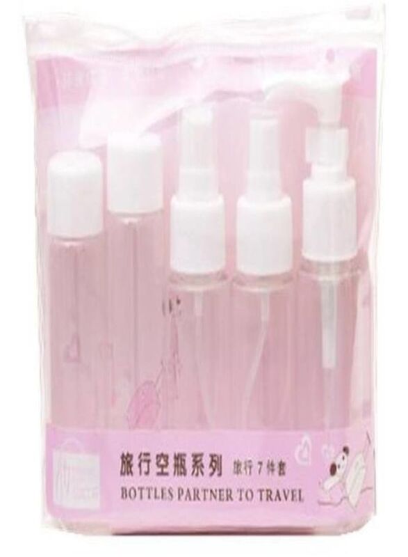 

Refillable Spray Bottle, 7 Pieces, White