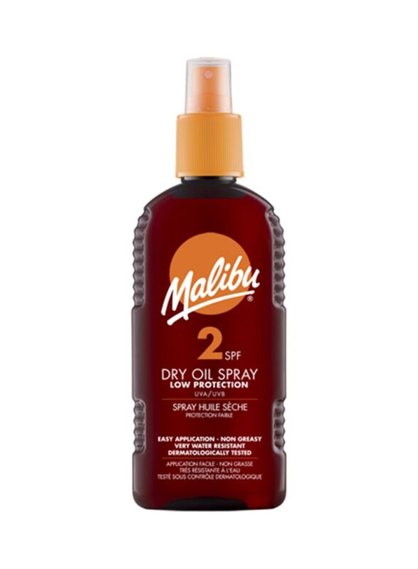 

Malibu Dry Oil Spray SPF 2, 200ml