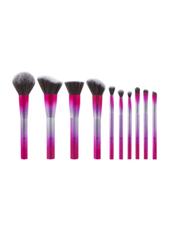 

Bh Cosmetics 10-Piece Makeup Brush Set, Pink