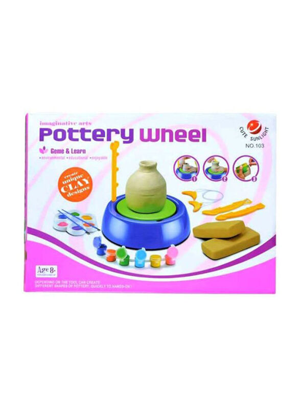 

Cute Sunlight Imaginative Arts Pottery Wheel Clay, TJ-8888726609132, Multicolour