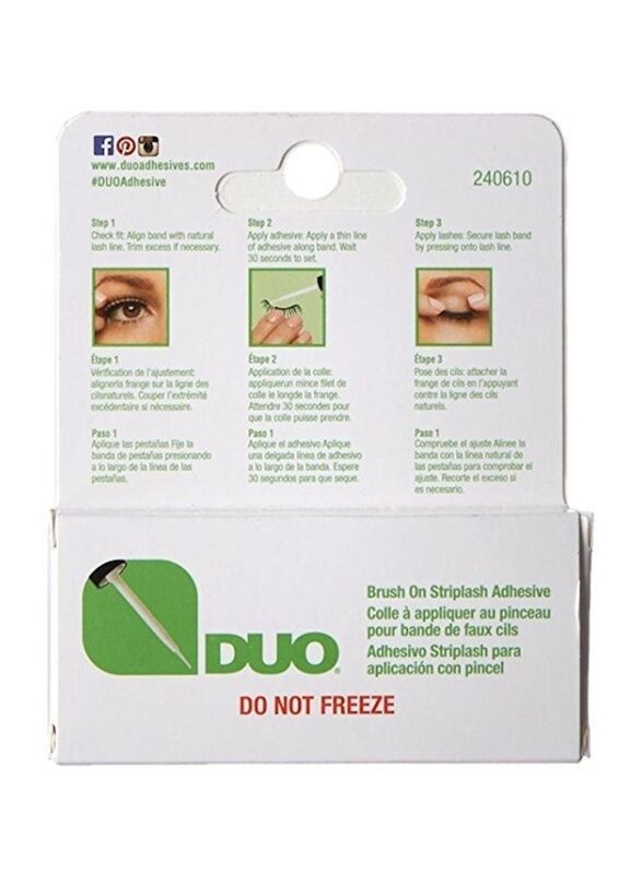 

Duo Striplash Adhesive Brush, White