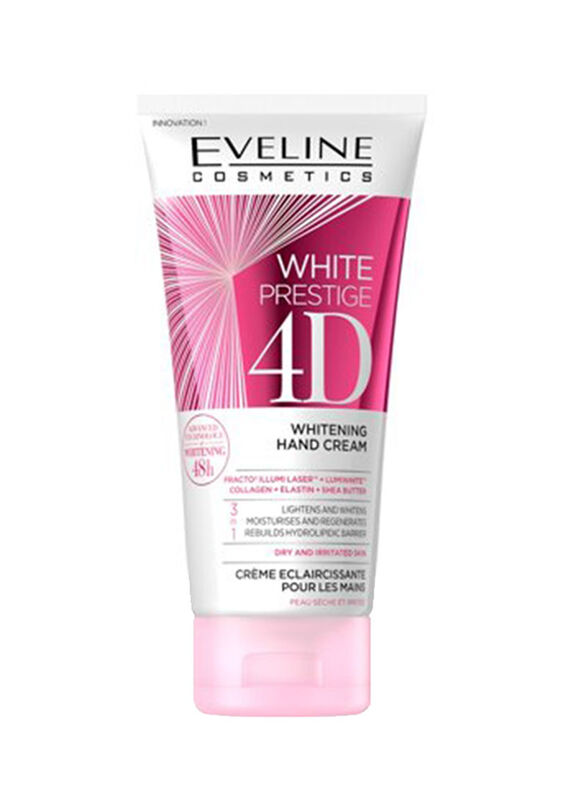 

Eveline 3-In-1 White Prestige 4D Whitening Hand Cream, 100ml