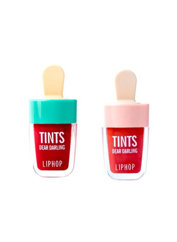 

Liphop Tint Dear Darling Lip Gloss, 2 Pieces, Multicolour