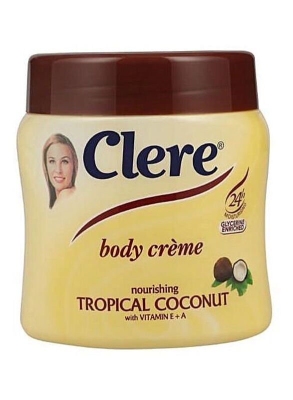 

Clere Body Clere Coconut Body Cream, 500ml