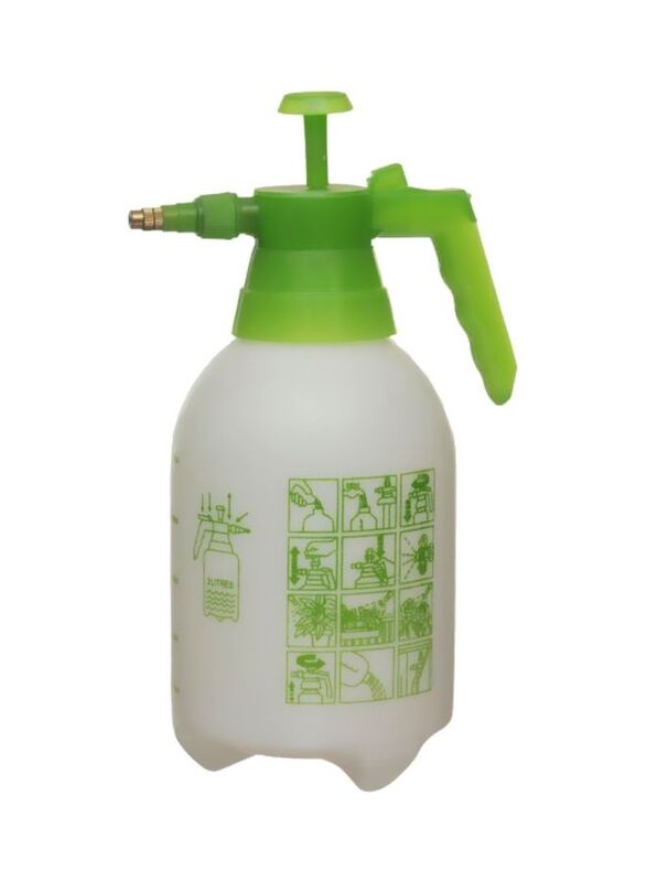 

Spray Pump Bottle, 2 Litres, White/Green