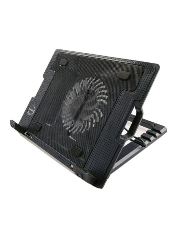 

Laptop Adjustable Cooling Pad, Black