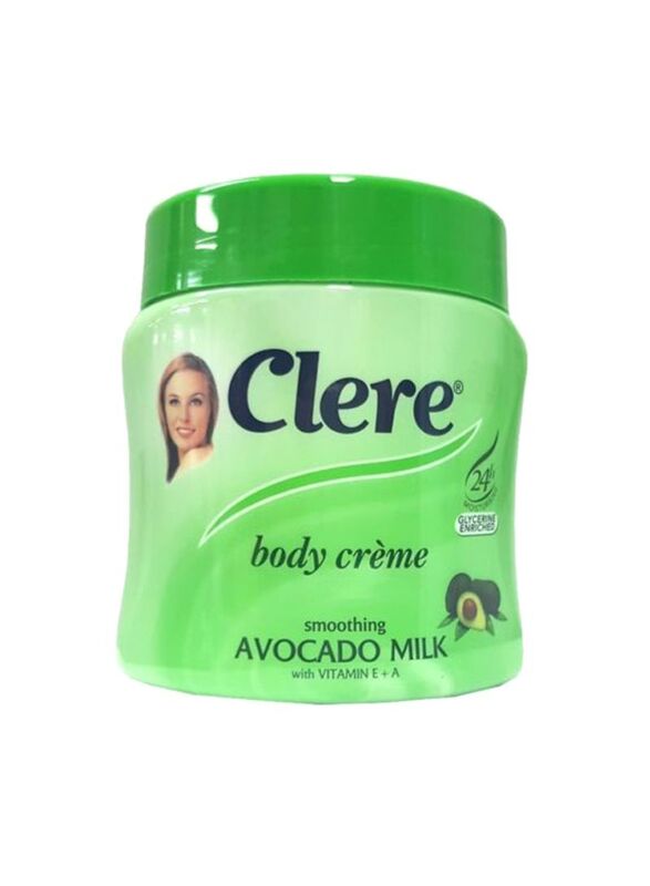 

Clere Body Smoothing Avocado Milk Body Cream, 300ml