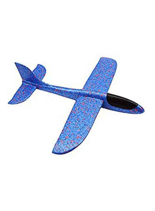 

Throwing Glider Inertia Plane Foam Aircraft Toy Hand Launch, Ages 3+, Multicolour