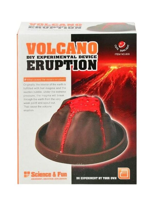 

Cute Sunlight Volcano DIY Experimental Device Eruption, Ages 10+, Multicolour