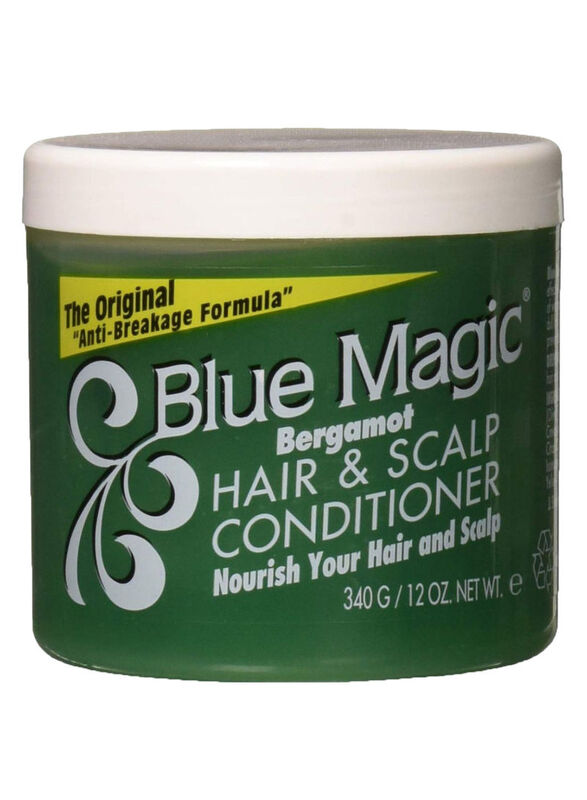 

Blue Magic Bergamot Hair and Scalp Conditioner for Damaged Hair, 12oz