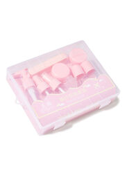 Rosh Portable Travel Empty Bottles Set, Pink