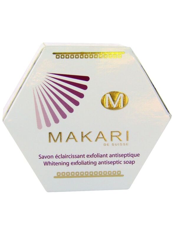 

Makari Whitening Exfoliating Soap, White, 7oz