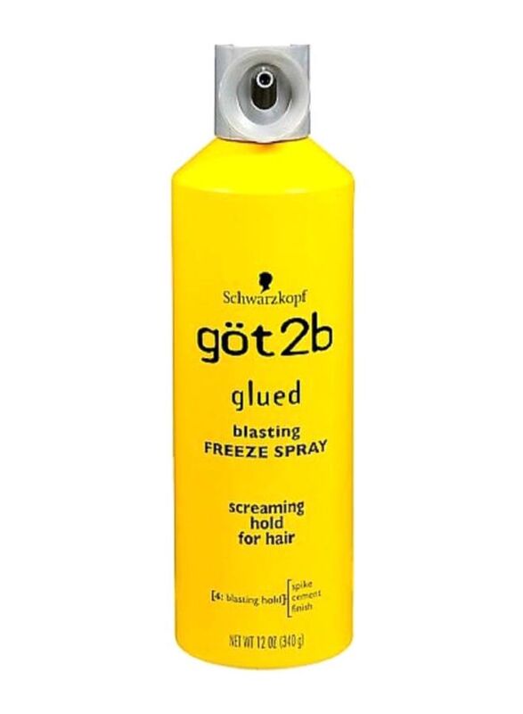 

Schwarzkopf Got 2b Glued Blasting Freeze Hair Spray for All Hair Type, 340gm