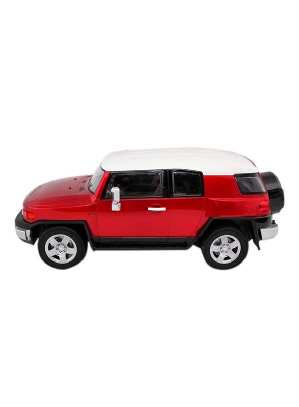 

Toyota FJ Cruiser Steering Remote Control Car, Ages 6+, Red/White
