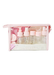 Rosh Portable Travel Empty Bottles Set, Pink